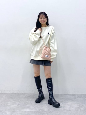 snowaeさん（レディース・157cm）の冬コーディネート