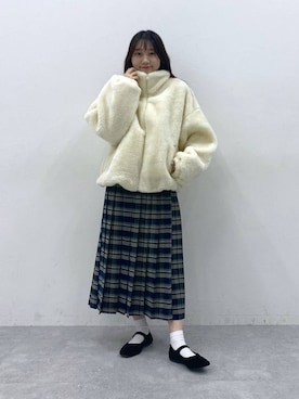 snowaeさん（レディース・157cm）の冬コーディネート