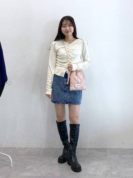 snowaeさん（レディース・157cm）の冬コーディネート