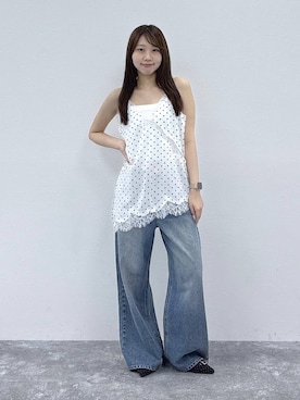 snowaeさん（レディース・157cm）の夏コーディネート