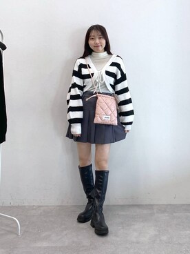 snowaeさん（レディース・157cm）の冬コーディネート