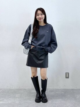 snowaeさん（レディース・157cm）の冬コーディネート