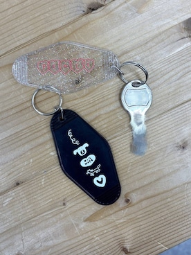 「アイテム（キーホルダー）」を使った、snowaeさん（レディース・157cm）の秋コーディネート