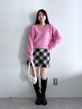 snowaeさん（レディース・157cm）の冬コーディネート