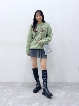 snowaeさん（レディース・157cm）の冬コーディネート