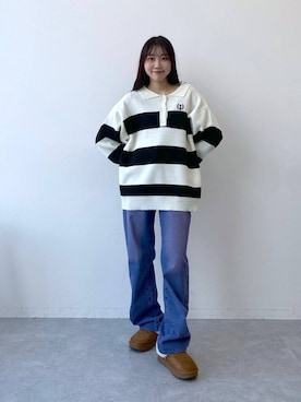 snowaeさん（レディース・157cm）の冬コーディネート