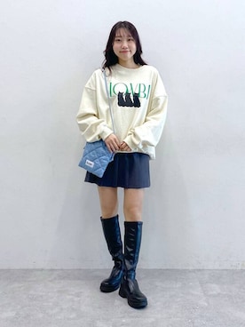 snowaeさん（レディース・157cm）の冬コーディネート