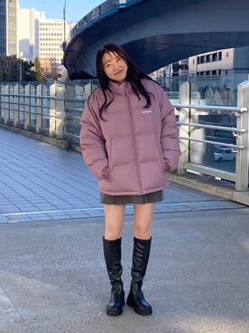 snowaeさん（レディース・157cm）の冬コーディネート