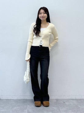 snowaeさん（レディース・157cm）の冬コーディネート