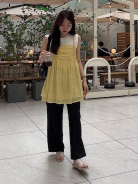 snowaeさん（レディース・157cm）の夏コーディネート