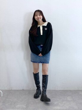 snowaeさん（レディース・157cm）の冬コーディネート