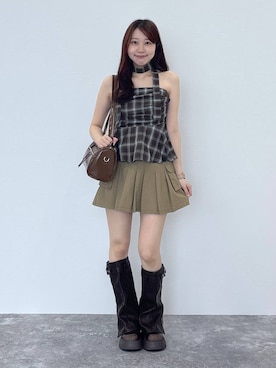 「アイテム（シューズ）」を使った、snowaeさん（レディース・157cm・20代）の夏コーディネート