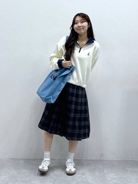「ALAND（エーランド）のアイテム」を使った、snowaeさん（レディース・157cm）の秋コーディネート