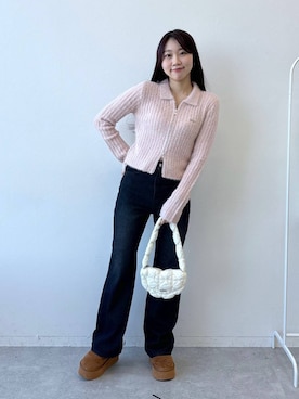 snowaeさん（レディース・157cm）の冬コーディネート