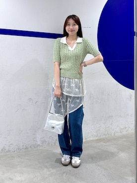 snowaeさん（レディース・157cm）の夏コーディネート