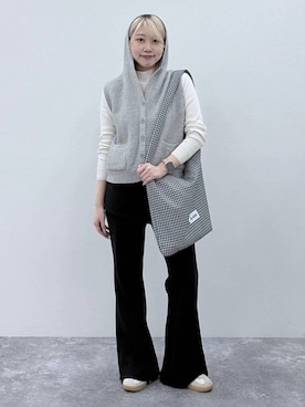 「ALAND（エーランド）のアイテム」を使った、snowaeさん（レディース・157cm）の冬コーディネート