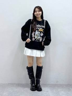 「ALAND（エーランド）のアイテム」を使った、snowaeさん（レディース・157cm）の秋コーディネート