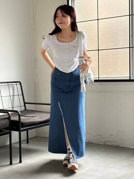 snowaeさん（レディース・157cm）の夏コーディネート