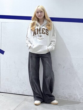 「AMESWORLDWIDE（アメスワールドワイド）のアイテム」を使った、snowaeさん（レディース・157cm）の秋コーディネート