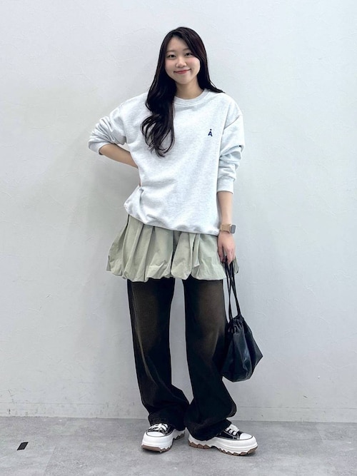 トレーナー スウェット 「UNISEX」ALAND／HI SEOULプルオーバー レディース メンズ ALAND トレーナー スウェット 「UNISEX」ALAND／HI SEOULプル