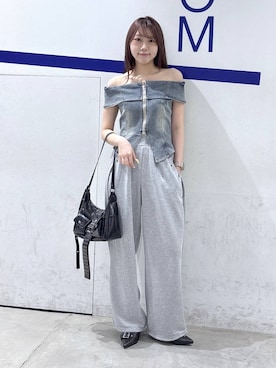 「3.3 Field Trip （3.3フィールドトリップ）のアイテム」を使った、snowaeさん（レディース・157cm）の春コーディネート