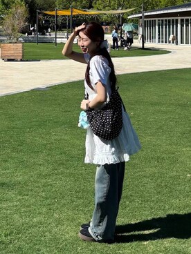 snowaeさん（レディース・157cm）の夏コーディネート