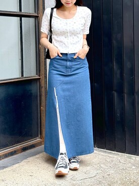 snowaeさん（レディース・157cm）の夏コーディネート