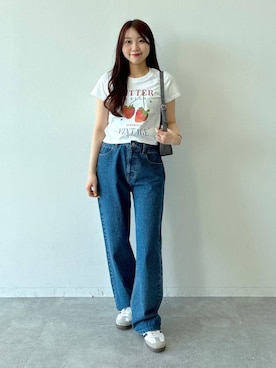 「BITTER CELLS（ビターセルズ）のアイテム」を使った、snowaeさん（レディース・157cm）の夏コーディネート