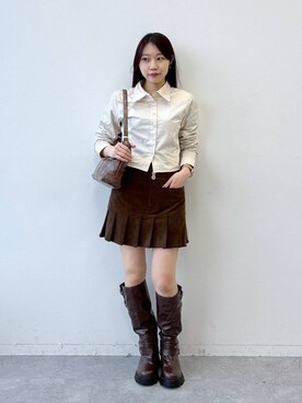 snowaeさん（レディース・157cm）の冬コーディネート