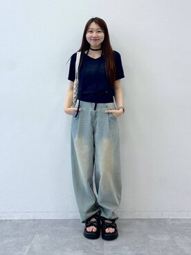snowaeさん（レディース・157cm）の夏コーディネート