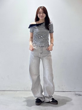 snowaeさん（レディース・157cm）の夏コーディネート