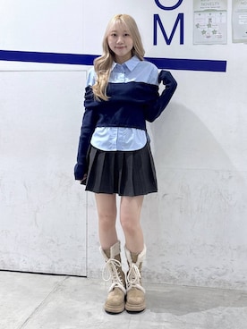 snowaeさん（レディース・157cm）の冬コーディネート