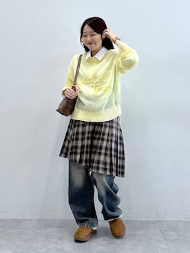 snowaeさん（レディース・157cm）の冬コーディネート