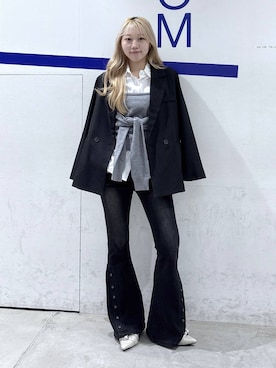 「3.3 Field Trip （3.3フィールドトリップ）のアイテム」を使った、snowaeさん（レディース・157cm）の冬コーディネート