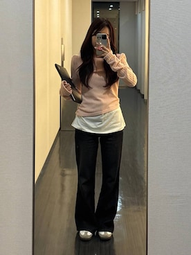 「PLACE STUDIO（プレイススタジオ）のアイテム」を使った、snowaeさん（レディース・157cm）の春コーディネート