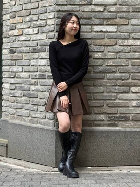 snowaeさん(レディース・157cm)の冬コーディネート