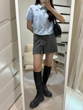 snowaeさん（レディース・157cm）の夏コーディネート