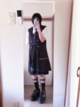 「YOSUKE（ヨースケ）のアイテム」を使った、ゆうまさん（メンズ・170cm）の春コーディネート