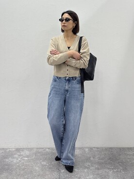 「アイテム（ピアス（両耳用））」を使った、ココさん（レディース・165cm・30代）の冬コーディネート