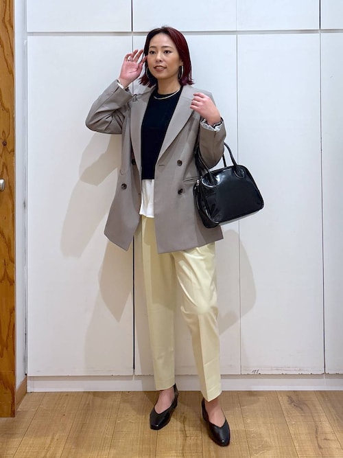 セール】布帛ドッキングプルオーバー/253303（ニット/セーター