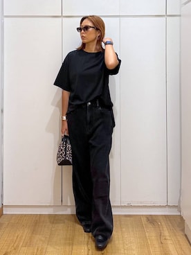 「アイテム（パンツ）」を使った、ココさん（レディース・165cm・30代）の夏コーディネート