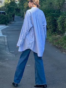 「H&M（エイチ・アンド・エム）のアイテム（パンツ）」を使った、ココさん（レディース・165cm）の秋コーディネート