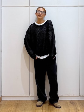 「GLOBAL WORK（グローバルワーク）の調光アソートサングラス/283839（サングラス）」を使った、ココさん（レディース・165cm・30代）の秋コーディネート