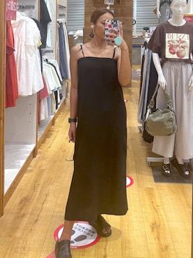 「アイテム（ワンピース/ドレス）」を使った、ココさん（レディース・165cm・30代）の夏コーディネート