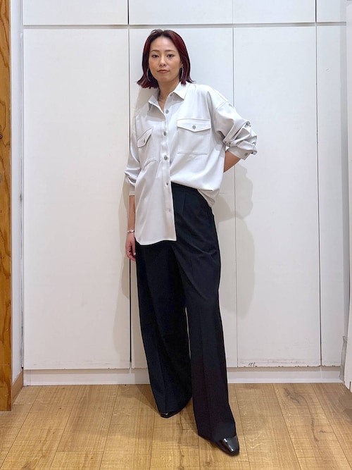 セール】リラックススマートSET UPシャツ長袖/286257（シャツ/ブラウス