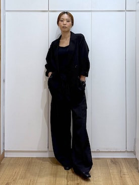 「アイテム（テーラードジャケット）」を使った、ココさん（レディース・165cm・30代）の秋コーディネート