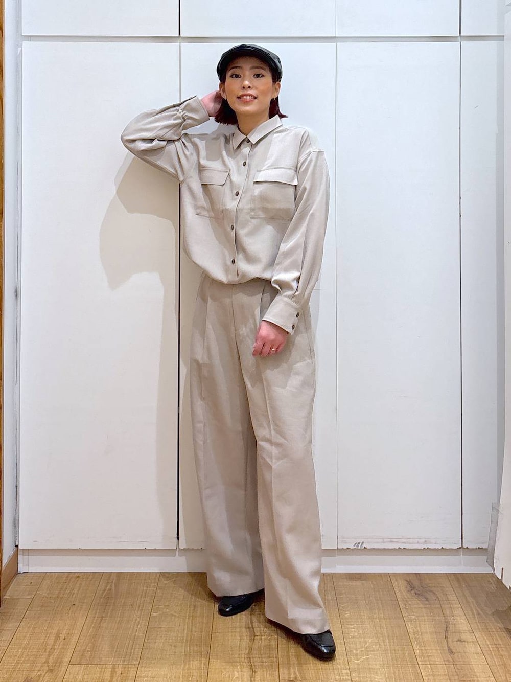 お手入れラクラクセットアップ/シャツ/253493を使った人気ファッション