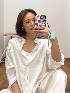 「GLOBAL WORK（グローバルワーク）のアイテム（リング）」を使った、ココさん（レディース・165cm）の春コーディネート