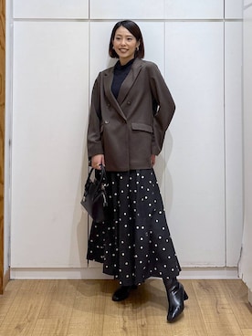 ココさん（レディース・165cm）の冬コーディネート