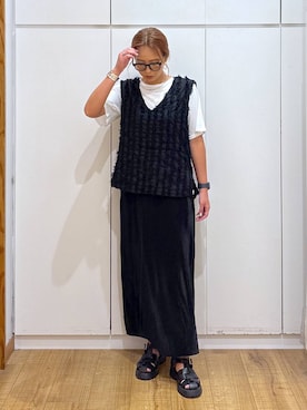 「アイテム（ワンピース/ドレス）」を使った、ココさん（レディース・165cm・30代）の夏コーディネート